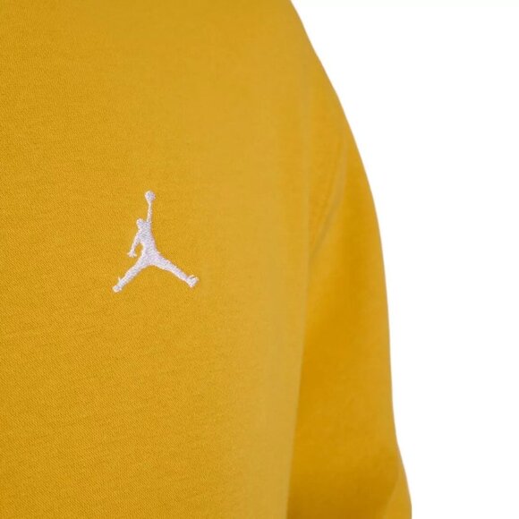 Jordan Men's 2 PC Sweatsuit Size M Matching Outfit Tracksuit Set Black/Yellow - Picture 4 of 8